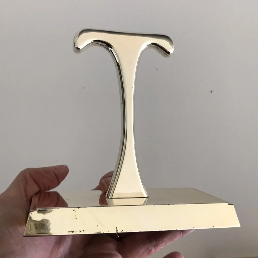 COPY - Pottery Barn Christmas Stocking Hangers - Letter T